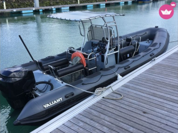 VAILLANT — DR 750 ----BLACK ANGEL- avec un 250 cv yamaha 4 tps commande electrique 